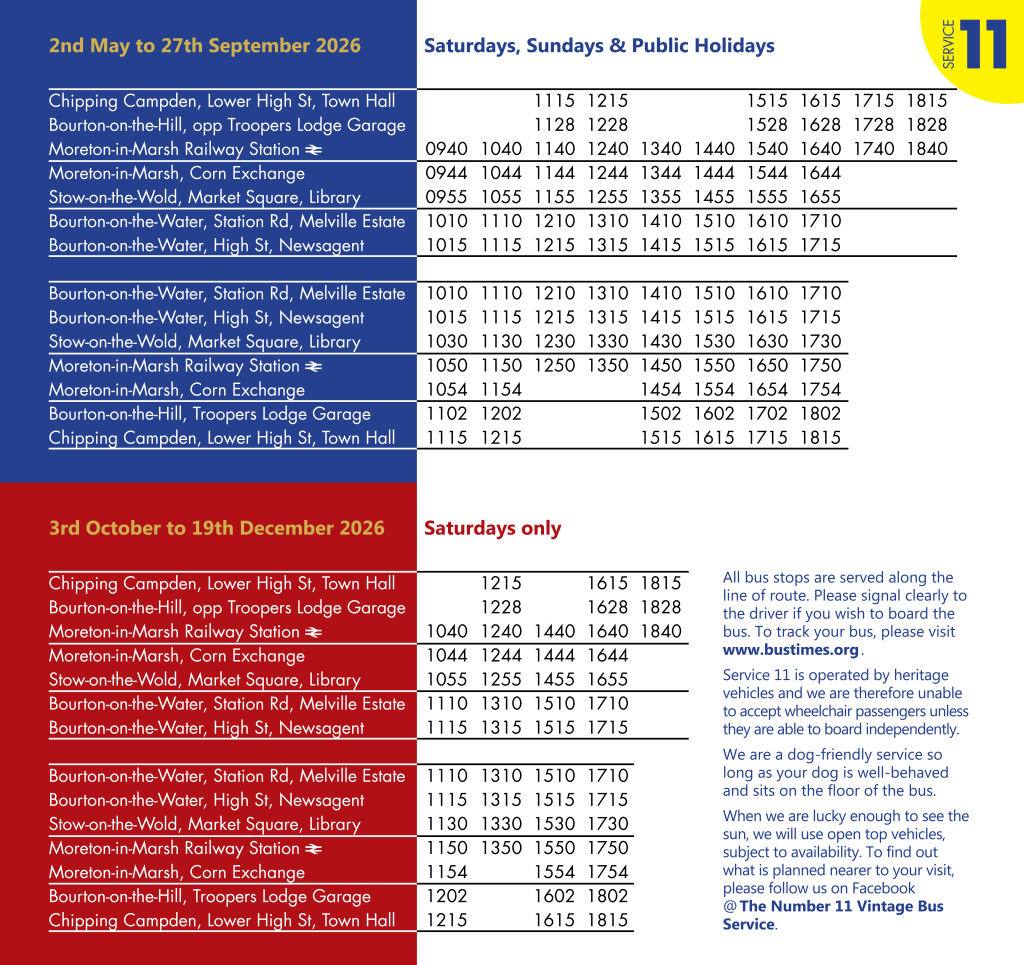timetable